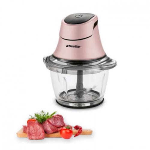 Hachoir NEWSTAR 1L-600W-un lame (HACH P08) - Rose Hachoir NEWSTAR 1L-600W-un lame (HACH P08) - Rose